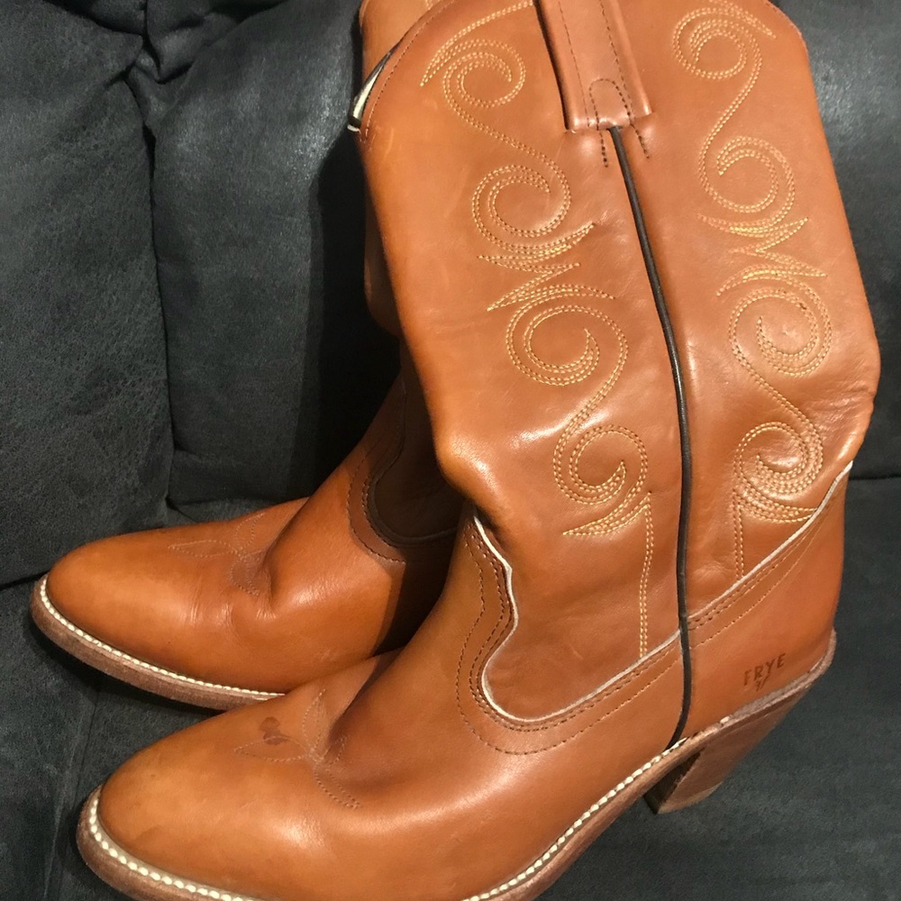 Frye cowboy boots